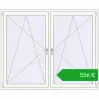 Ustalenie cen Okna skrzydłowe 1755x1445 mm REHAU ENERGY-SAVING SYNEGO MD DARK_OAK zewnętrzny. Cena: 555,98 €