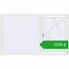 Ustalenie cen Okna skrzydłowe 2000x1200 mm ALU STANDARD 72 RAL 9016 Traffic white dwustronny. Cena: 1038,63 €