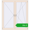 Ustalenie cen Okna skrzydłowe 1500x1700 mm KORSA OPTIMUM REHAU EURO 70. Cena: 866,22 €