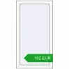 Pricing Tilt-and-Turn 540x1000 mm REHAU OPTIMUM EURO-DESIGN 70 RAL 9016 Traffic white two-sided. Price: 101.84 EUR