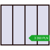 Pricing Tilt-and-Turn 2400x2000 mm REHAU OPTIMUM EURO-DESIGN 70 CHOCOLATE_BROWN two-sided. Price: 3 350.03 PLN