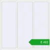 Pricing Tilt-and-Turn 2000x2000 mm REHAU OPTIMUM EURO-DESIGN 70 RAL 9016 Traffic white two-sided. Price: 482,91 €