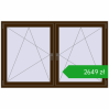 Pricing Tilt-and-Turn 1815x1130 mm REHAU ENERGY-SAVING SYNEGO MD DARK_OAK two-sided. Price: 2648,72 zł