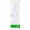 Ustalenie cen Okna skrzydłowe 530x1533 mm REHAU ENERGY-SAVING SYNEGO MD RAL 9016 Traffic white dwustronny. Cena: 219,11 €