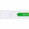 Pricing Tilt-and-Turn 3000x900 mm ALU STANDARD 72 RAL 9016 Traffic white two-sided. Price: 5226,44 zł