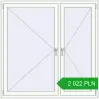 Pricing Tilt-and-Turn 1500x1500 mm REHAU OPTIMUM EURO-DESIGN 70 RAL 9016 Traffic white two-sided. Price: 2 021.8 PLN