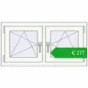 Ustalenie cen Okna skrzydłowe 990x500 mm REHAU OPTIMUM EURO-DESIGN 70 BLACK_BROWN zewnętrzny. Cena: 277,46 €