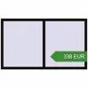 Pricing Tilt-and-Turn 1700x1000 mm KORSA OPTIMUM REHAU EURO 70 BLACK_BROWN two-sided. Price: 338.44 EUR