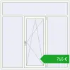 Pricing Tilt-and-Turn 1800x1800 mm REHAU ENERGY-SAVING SYNEGO MD RAL 9016 Traffic white two-sided. Price: 764,72 €
