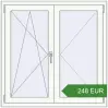 Pricing Tilt-and-Turn 1100x1100 mm KORSA OPTIMUM REHAU EURO 70. Price: 248 EUR