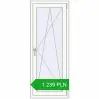 Pricing Tilt-and-Turn 600x1500 mm REHAU ENERGY-SAVING SYNEGO MD RAL 9016 Traffic white two-sided. Price: 1 239.05 PLN