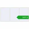 Pricing Tilt-and-Turn 3000x1500 mm ALU STANDARD 72 RAL 9016 Traffic white two-sided. Price: 3496,50 zł