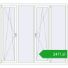 Ustalenie cen Okna skrzydłowe 2000x1800 mm REHAU OPTIMUM EURO-DESIGN 70 RAL 9016 Traffic white dwustronny. Cena: 2470,72 zł