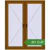 Pricing Tilt-and-Turn 1300x1600 mm KORSA OPTIMUM REHAU EURO 70. Price: 851.25 EUR
