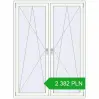 Pricing Tilt-and-Turn 1400x1900 mm REHAU OPTIMUM EURO-DESIGN 70 RAL 9016 Traffic white two-sided. Price: 2 381.93 PLN