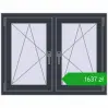 Ustalenie cen Okna skrzydłowe 1035x800 mm REHAU ENERGY-SAVING SYNEGO MD ANTHRACITE_GREY_STRUKTURAL dwustronny. Cena: 1636,61 zł