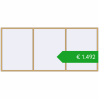 Ustalenie cen Okna skrzydłowe 4000x1800 mm ALU STANDARD 72 RAL 1002 Sand yellow dwustronny. Cena: 1492,06 €