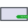 Pricing Tilt-and-Turn 1400x700 mm REHAU OPTIMUM EURO-DESIGN 70 ANTHRACITE_GREY_STRUKTURAL two-sided. Price: 792.19 PLN