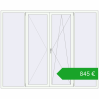 Pricing Tilt-and-Turn 2500x2000 mm REHAU OPTIMUM EURO-DESIGN 70 RAL 9016 Traffic white two-sided. Price: 844,94 €