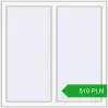 Pricing Tilt-and-Turn 1000x1000 mm REHAU OPTIMUM EURO-DESIGN 70 RAL 9016 Traffic white two-sided. Price: 509.66 PLN