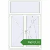 Pricing Tilt-and-Turn 1170x1775 mm KORSA OPTIMUM REHAU EURO 70. Price: 750.36 EUR
