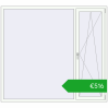 Pricing Tilt-and-Turn 2000x1800 mm REHAU OPTIMUM EURO-DESIGN 70 RAL 9016 Traffic white two-sided. Price: 516,27 €
