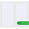 Pricing Tilt-and-Turn 1500x1350 mm REHAU OPTIMUM EURO-DESIGN 70 RAL 9016 Traffic white two-sided. Price: 319.62 EUR