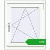 Ustalenie cen Okna skrzydłowe 620x720 mm REHAU OPTIMUM EURO-DESIGN 70 RAL 9016 Traffic white dwustronny. Cena: 98,29 €