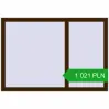 Pricing Tilt-and-Turn 1300x900 mm REHAU OPTIMUM EURO-DESIGN 70 DARK_OAK two-sided. Price: 1 021.02 PLN