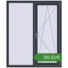 Pricing Tilt-and-Turn 1200x1450 mm KORSA OPTIMUM REHAU EURO 70. Price: 282 EUR