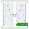 Pricing Tilt-and-Turn 1125x1175 mm REHAU ENERGY-SAVING SYNEGO MD BLACK_ULTI-MATT external. Price: 1741,61 zł