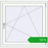 Ustalenie cen Okna skrzydłowe 960x940 mm EPSILON OPTIMA RAL 9016 Traffic white dwustronny. Cena: 136,75 €