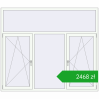 Pricing Tilt-and-Turn 2100x1800 mm REHAU OPTIMUM EURO-DESIGN 70 RAL 9016 Traffic white two-sided. Price: 2468,02 zł
