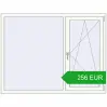 Pricing Tilt-and-Turn 1650x1250 mm REHAU OPTIMUM EURO-DESIGN 70 RAL 9016 Traffic white two-sided. Price: 256 EUR