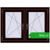Ustalenie cen Okna rozwierne 1020x740 mm REHAU ENERGY-SAVING SYNEGO MD CHOCOLATE_BROWN dwustronny. Cena: 1865,57 zł
