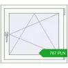 Pricing Tilt-and-Turn 800x700 mm REHAU OPTIMUM EURO-DESIGN 70 ANTHRACITE_GREY_STRUKTURAL external. Price: 767.36 PLN