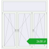 Pricing Tilt-and-Turn 1995x2115 mm REHAU OPTIMUM EURO-DESIGN 70 RAL 9016 Traffic white two-sided. Price: 2638,29 zł
