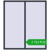 Pricing Tilt-and-Turn 1470x1670 mm REHAU ENERGY-SAVING SYNEGO MD ANTHRACITE_GREY_STRUKTURAL two-sided. Price: 2 752.68 PLN
