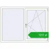 Pricing Tilt-and-Turn 1500x1100 mm CLASICTHERM 70 DARK_OAK external. Price: 1317,46 zł