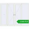 Pricing Tilt-and-Turn 2500x2000 mm REHAU ENERGY-SAVING SYNEGO MD RAL 9016 Traffic white two-sided. Price: 3 646.46 PLN