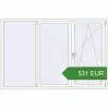 Pricing Tilt-and-Turn 2100x1400 mm KORSA OPTIMUM REHAU EURO 70. Price: 530.99 EUR