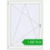 Pricing Tilt-and-Turn 1100x1530 mm REHAU OPTIMUM EURO-DESIGN 70 RAL 9016 Traffic white two-sided. Price: 1 596.58 PLN