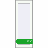 Ustalenie cen Okna skrzydłowe 300x800 mm KORSA OPTIMUM REHAU EURO 70. Cena: 46,70 €