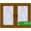Ustalenie cen Okna skrzydłowe 1095x890 mm REHAU ENERGY-SAVING SYNEGO MD GOLDEN OAK dwustronny. Cena: 1808,23 zł