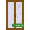 Pricing Tilt-and-Turn 1060x1750 mm KORSA OPTIMUM REHAU EURO 70. Price: 869.35 EUR