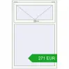 Pricing Tilt-and-Turn 1000x1500 mm REHAU OPTIMUM EURO-DESIGN 70 RAL 9016 Traffic white two-sided. Price: 270.74 EUR