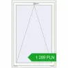 Pricing Tilt-and-Turn 1000x1500 mm REHAU OPTIMUM EURO-DESIGN 70 RAL 9016 Traffic white two-sided. Price: 1 289.3 PLN