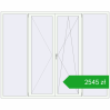 Pricing Tilt-and-Turn 2500x2000 mm REHAU OPTIMUM EURO-DESIGN 70 RAL 9016 Traffic white two-sided. Price: 2545,35 zł