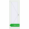 Pricing Tilt-and-Turn 700x2000 mm REHAU OPTIMUM EURO-DESIGN 70 CREAME_WHITE_50L-2 external. Price: 1 598.61 PLN