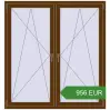 Pricing Tilt-and-Turn 1500x1600 mm KORSA OPTIMUM REHAU EURO 70. Price: 956.17 EUR